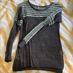 Free people loose knit sweater size small